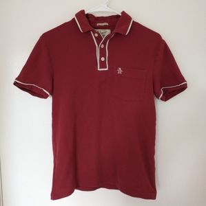 XS Red Penguin Earl Polo shirt